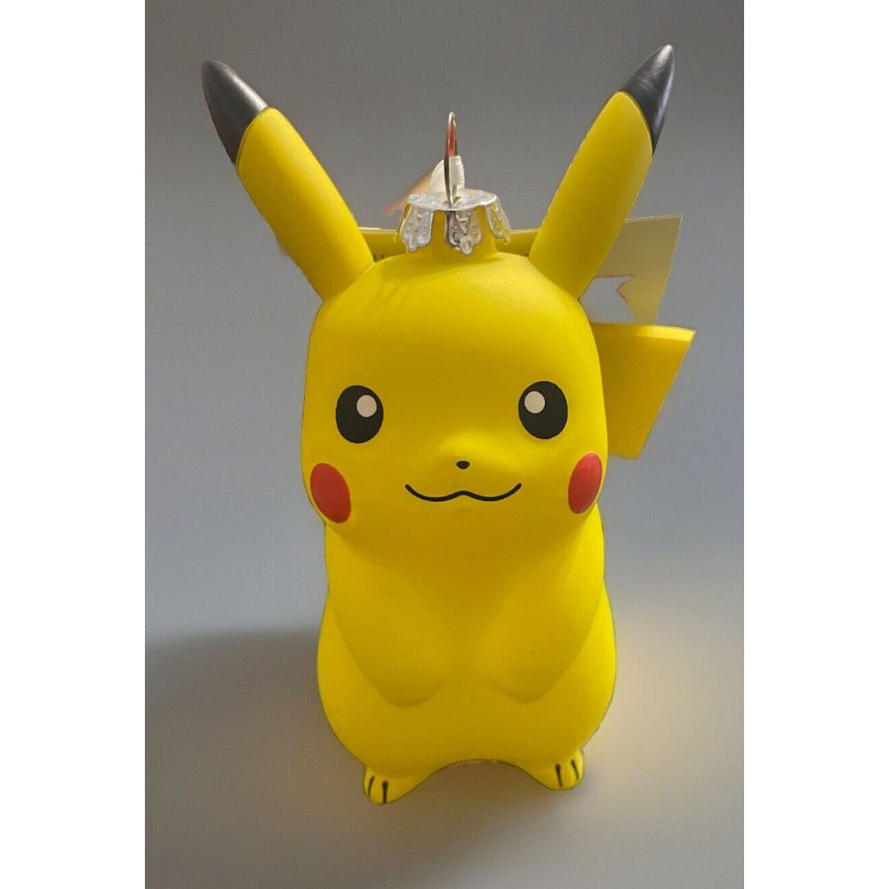 Hallmark Pokemon PIKACHU  Christmas Tree Ornament New 3.2‎ inch x 3.1 inch